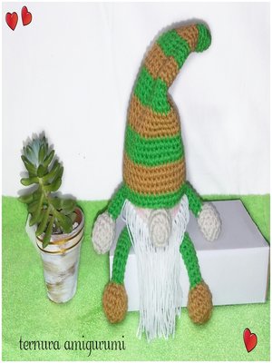 cover image of crochet pattern Gnome